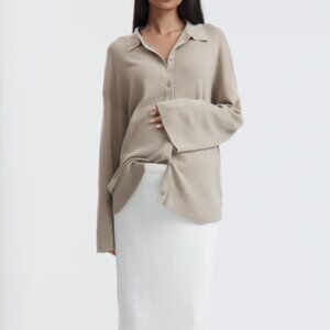 Legoe Heritage LS Button Down Collar Top